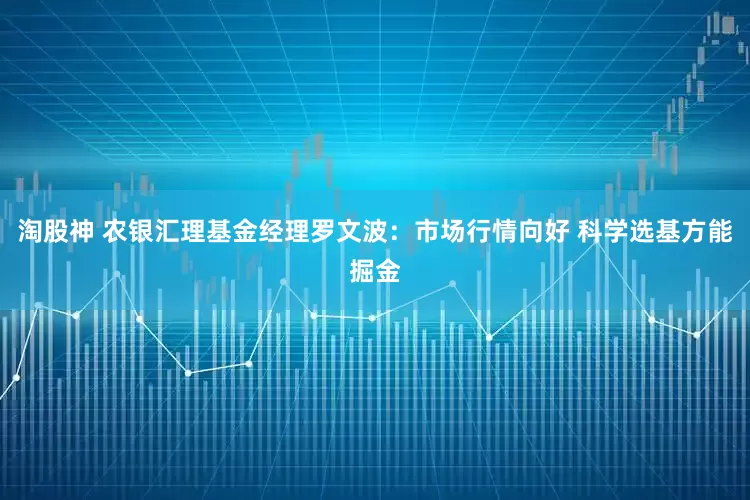 淘股神 农银汇理基金经理罗文波：市场行情向好 科学选基方能掘金